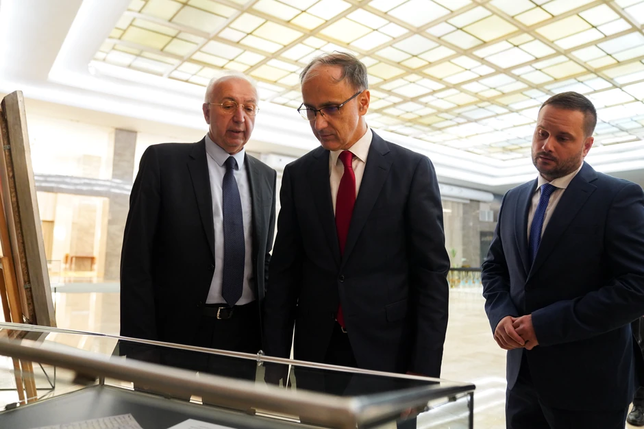 Đuro Macut na obeležavanju  220 godina od osnivanja Praviteljstvujušćeg sovjet