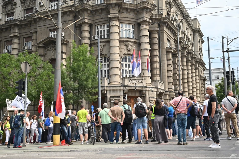 Protest univerziteti Kneza Miloša