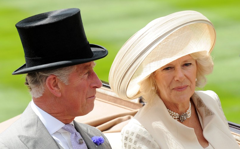 Książę Karol i księżna Camilla w Ascot