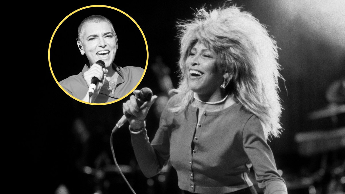 Tina Turner (na zdj. w miniaturce — Sinéad O'Connor)