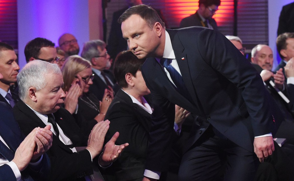 Jarosław Kaczyński i Andrzej Duda