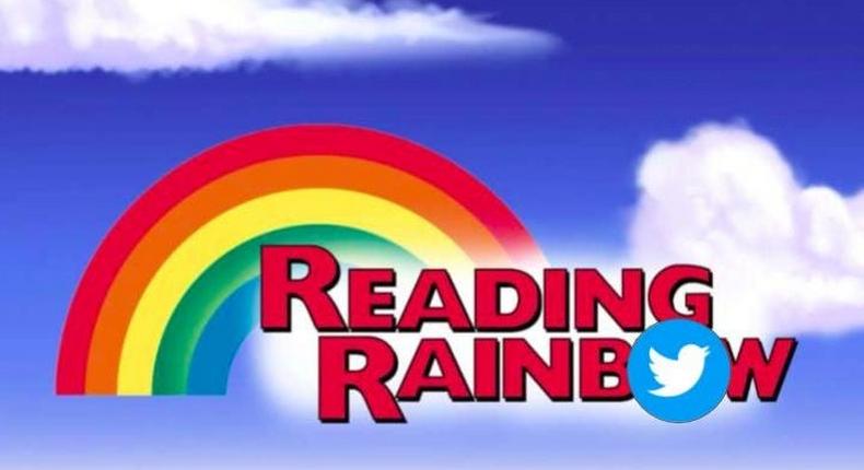 twitter reading rainbow