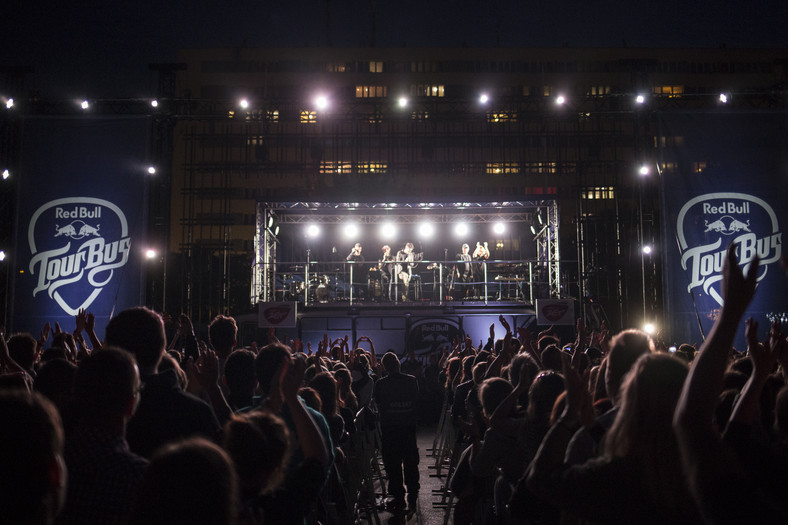 Red Bull Tour Bus: Dawid Podsiadło w Gliwicach (fot. Piotr Pytel)