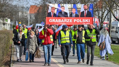 Protest rolników w Kielcach.