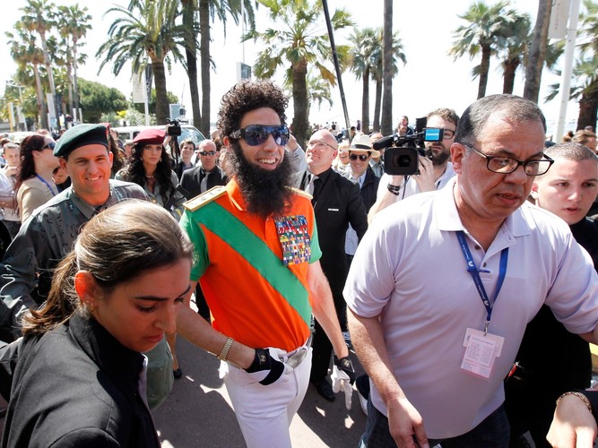 Sasha Baron Cohen w Cannes