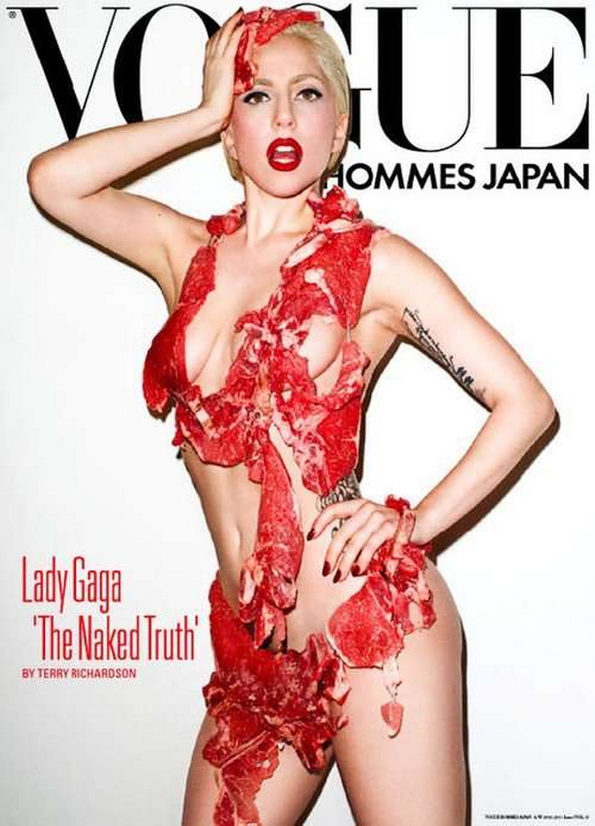 Lady Gaga Vogue Hommes Japan 2010