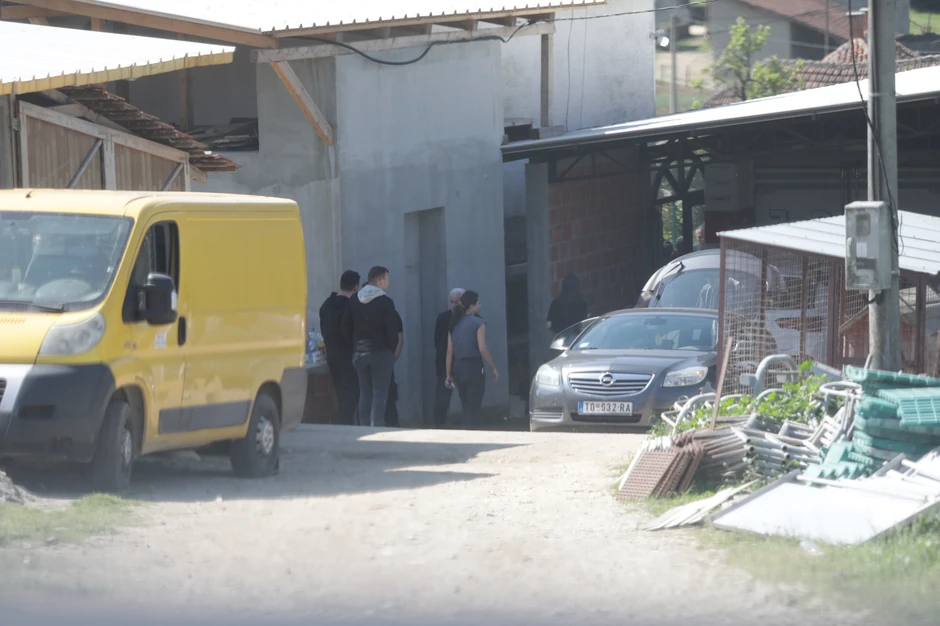 Mesto nesreće u Topoli