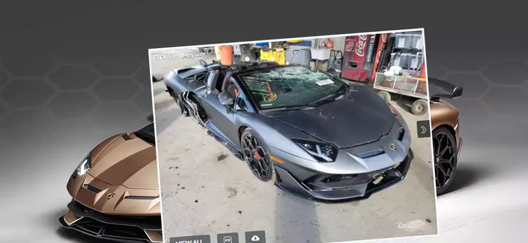 Skasowane, ale prawie nowe Lamborghini Aventador SVJ Roadster zostało sprzedane