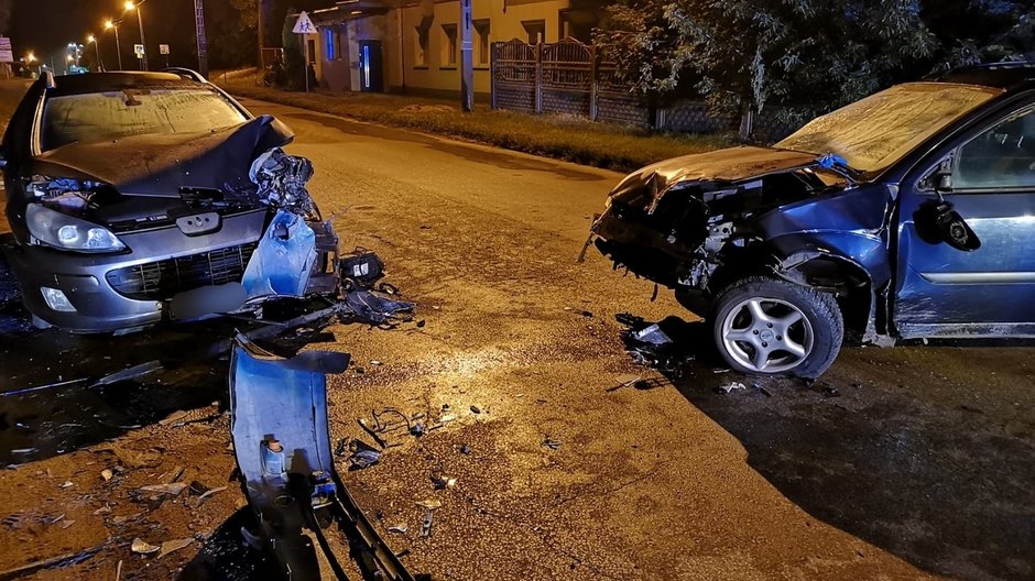 Wypadek na ul. Orzeszkowej w Tomaszowie Mazowieckim