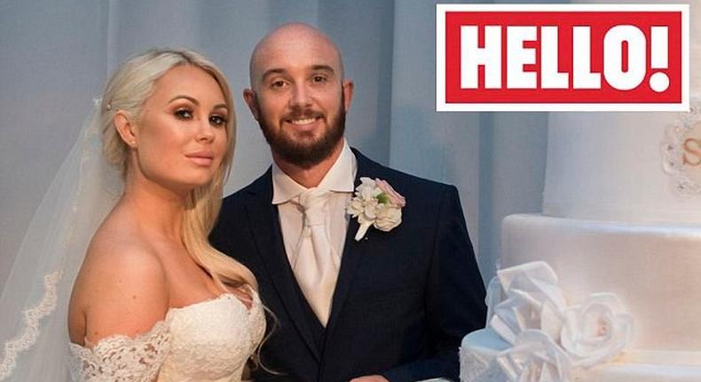 Stephen ireland weds Jessica Lawlor