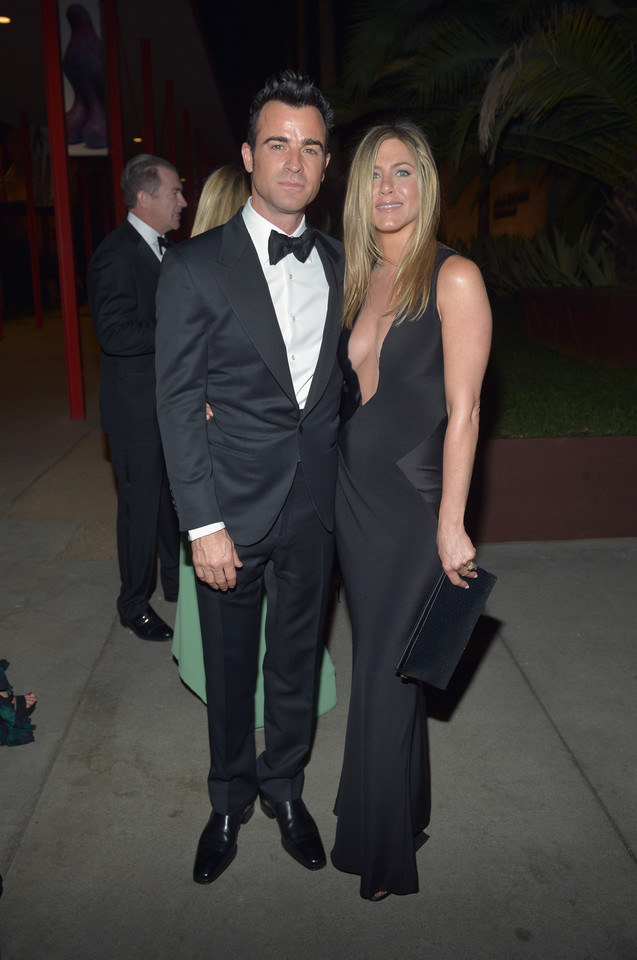 Jennifer Aniston i Justin Theroux / fot. Getty Images