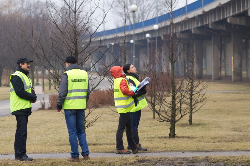 Pierwszy dzień zamknięcia części estakady katowickiej