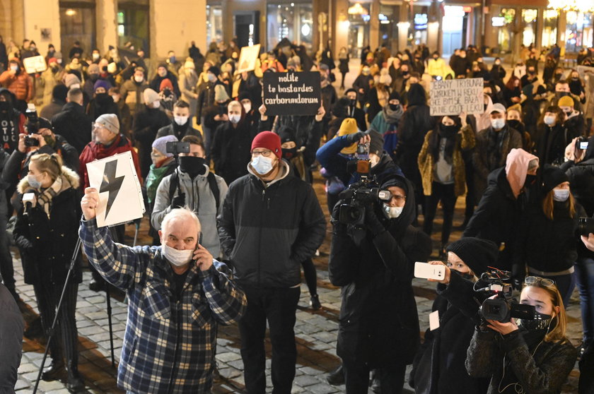 Strajk kobiet we Wrocławiu