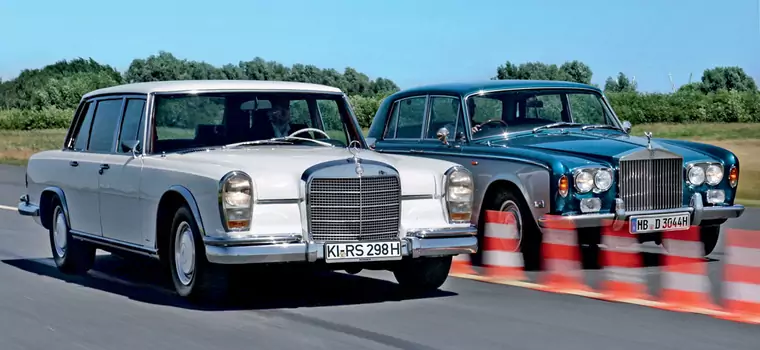 Mercedes 600 kontra Rolls-Royce Silver Shadow - supertechnika czy wyższe sfery?