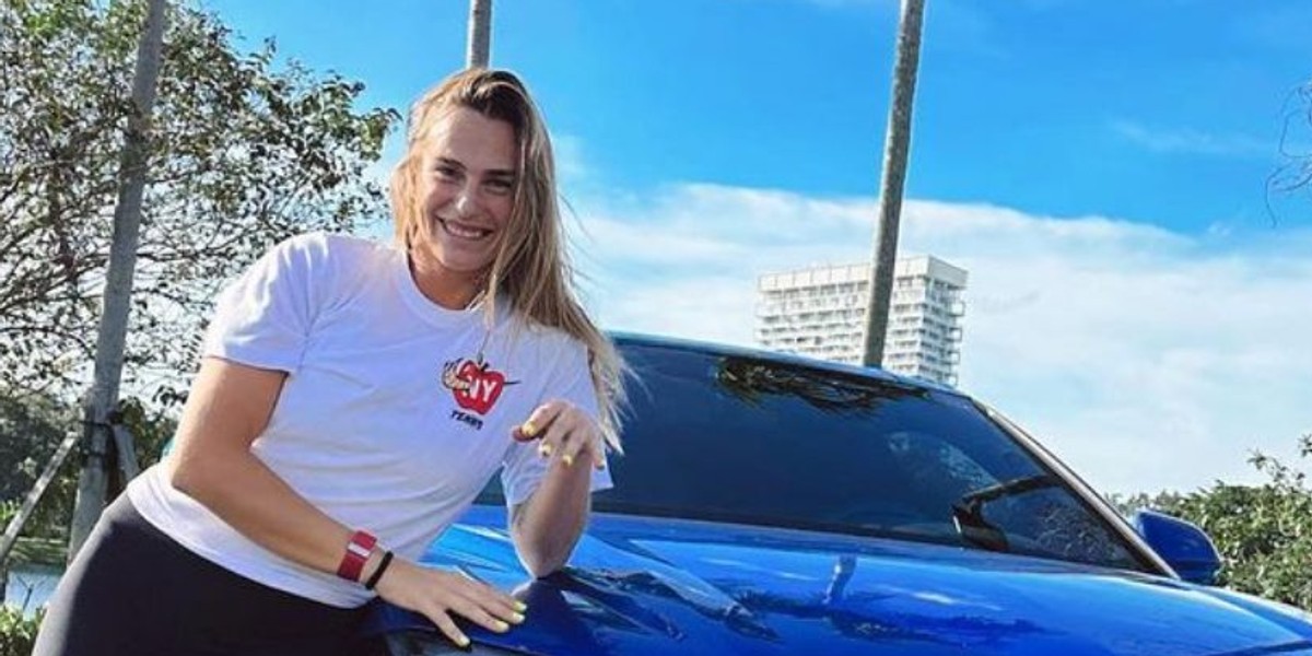 Aryna Sabalenka nie nudzi się w życiu. 