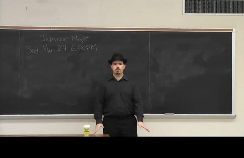 Blejk Lemojn kao student Univerziteta Luizijana