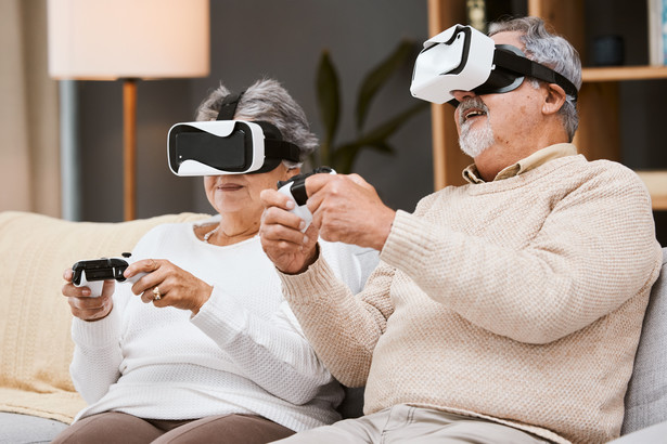 Starsze pokolenie w wirtualnej rzeczywistości