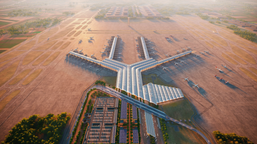 lotnisko w baranowie zostanie otwarte w 2032. minister lasek: „byłem p