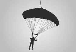 Tragedia w Gliwicach. Nie żyje spadochroniarz