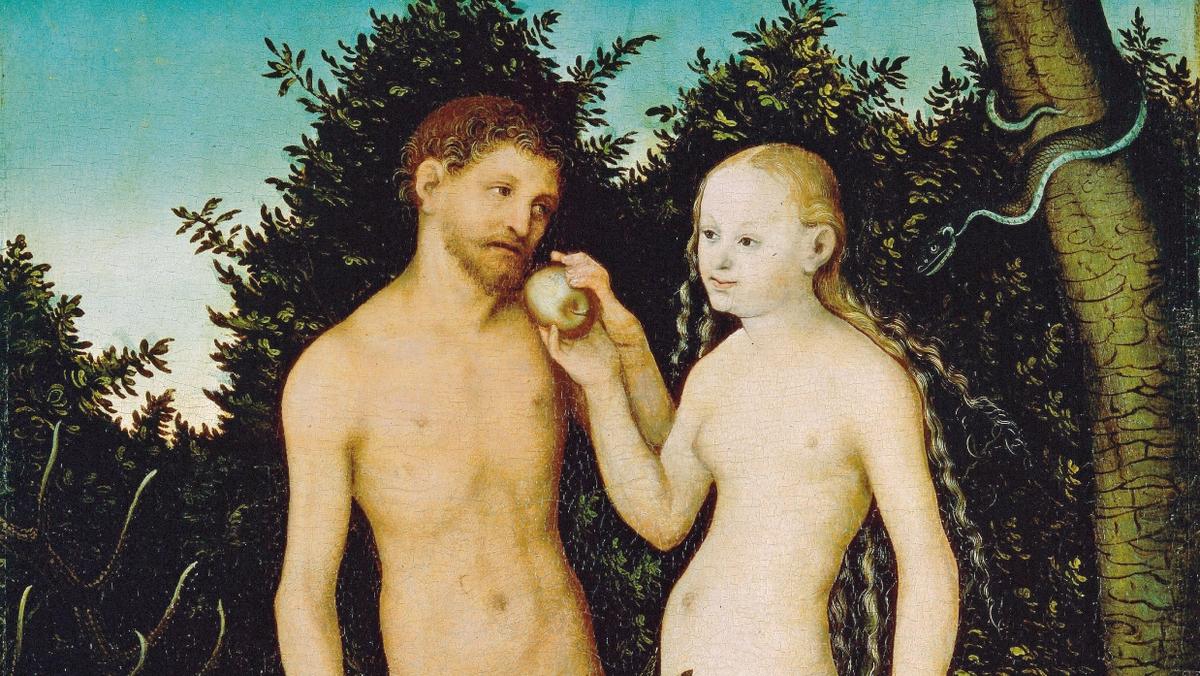 Adam i Ewa - Lucas Cranach Starszy, ok. 1510 r.