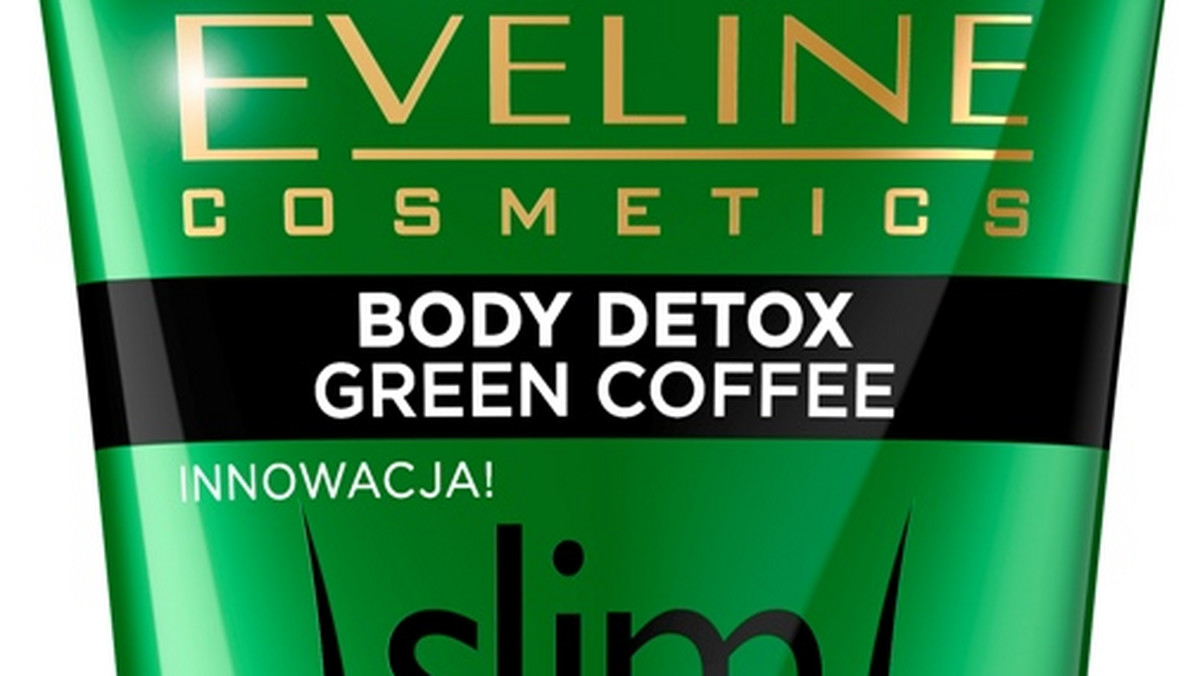 Eveline Cosmetics Body Detox Green prezentuje Kawowe serum wyszczuplająco-drenujące. Eliminuje uciążliwy cellulit stymulując rozwój spalania tłuszczu w komórkach i likwiduje nadwyżkę płynów. Rceptura chłodząca. Inspirowana zabiegiem BODY DETOX rewolucyjna technologia Cellu-Detox-Slim™ na bazie esencji z zielonej kawy, kompleksu PURISOFT™ oraz kompleksu wyszczuplającego INTENSLIM™, poprawia nieprawidłowości w metabolizmie komórek wywołane zawartością toksyn.