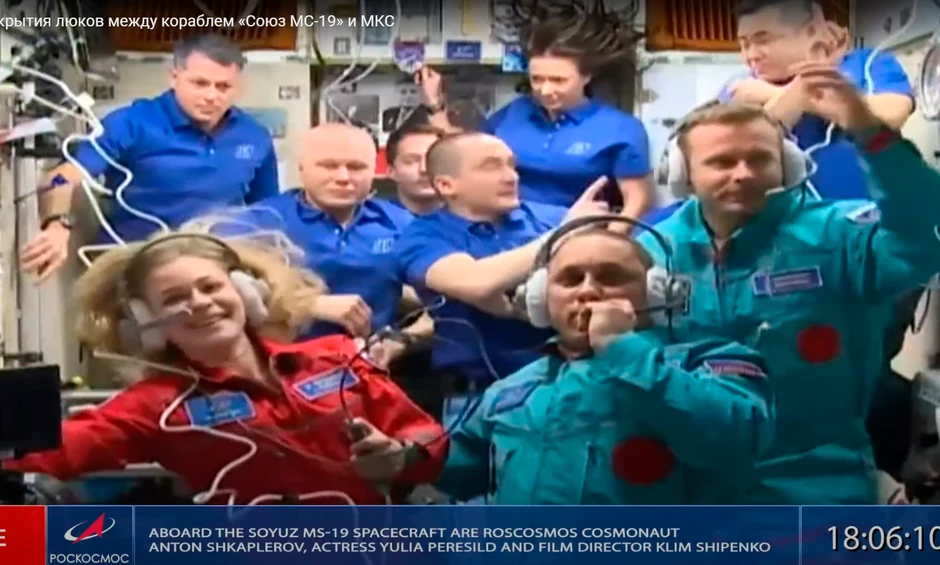 Snimanje ruskog filma u svemiru