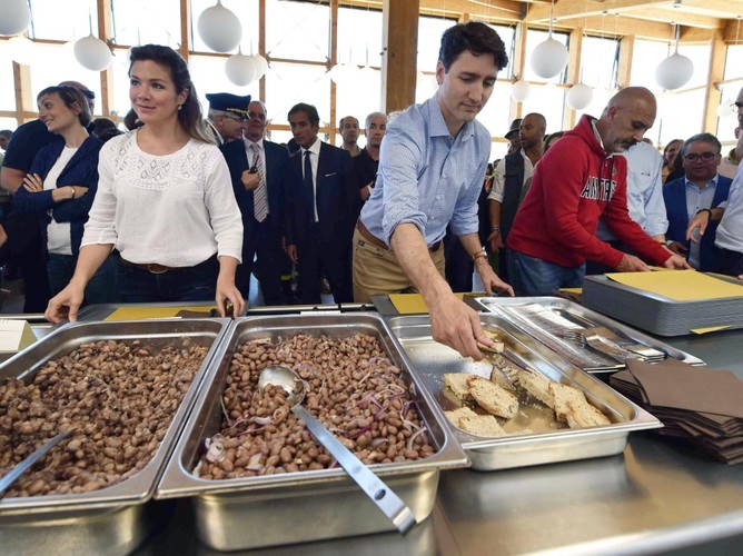Justin Trudeau i Sophie Grégoire-TrudeauJustin Trudeau; Sophie Grégoire-Trudeau