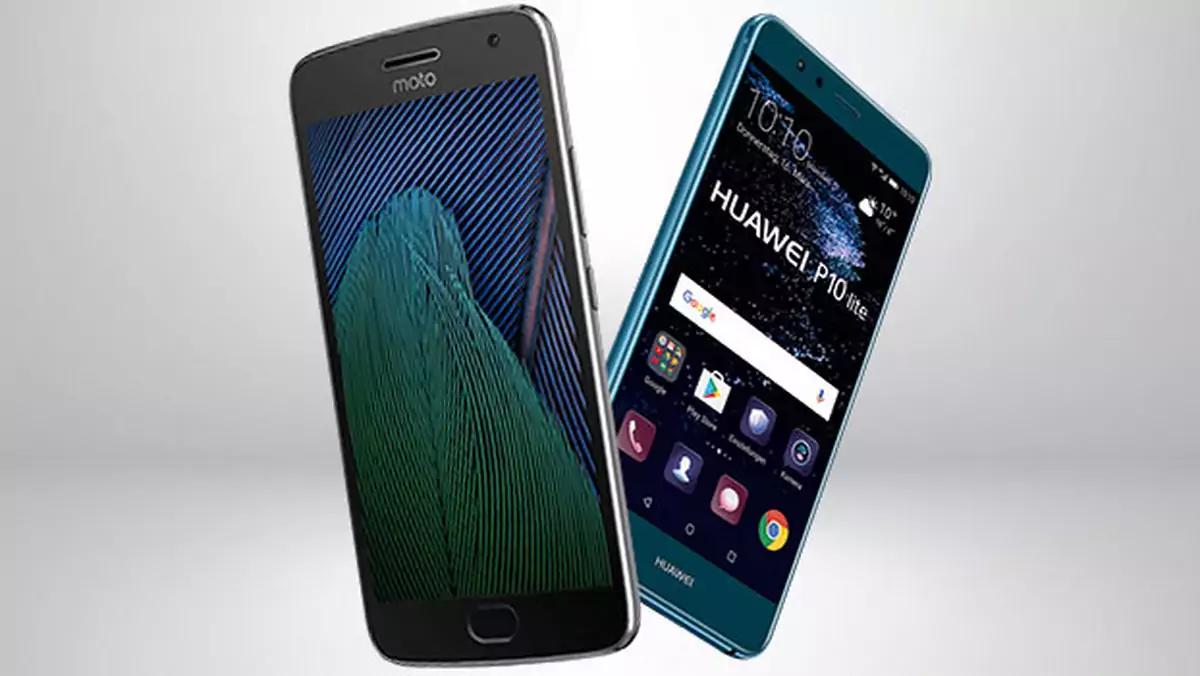 Lenovo Moto G5 Plus kontra Huawei P10 Lite - kto robi lepszy smartfon do 1500 złotych?