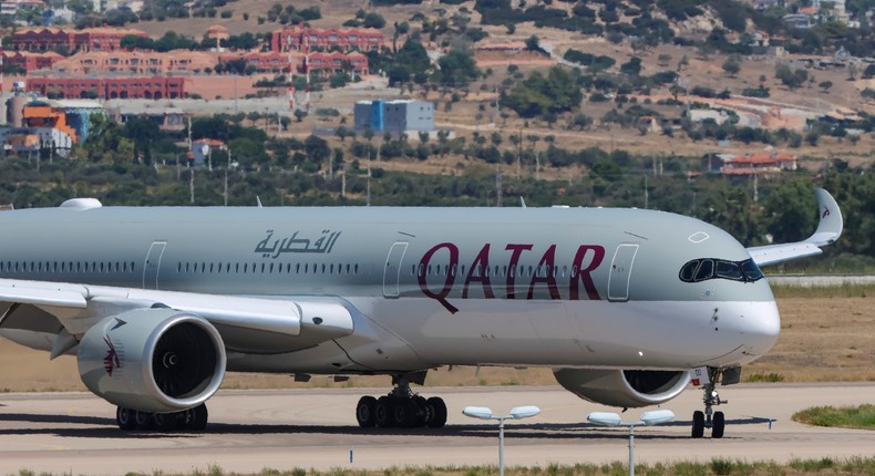 Skytrax has named Qatar Airways' QSuite as the world's best business class for over a decade.Nicolas Economou/NurPhoto via Getty Images)