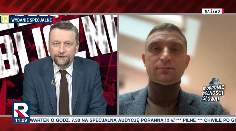 Robert Bąkiewicz w Telewizji Republika (21 grudnia 2023)