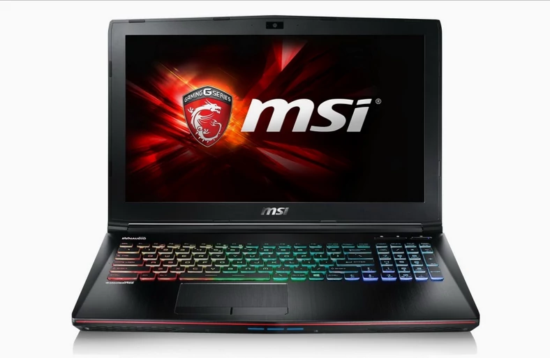 MSI GE62 Apache Pro na pierwszy rzut oka zdradza swoją naturę laptopa gamingowego