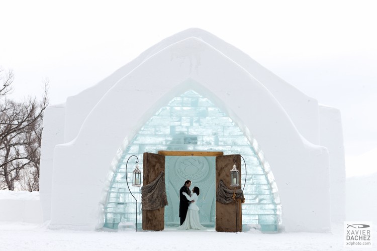 Hotel de Glace - niezwykły hotel z lodu