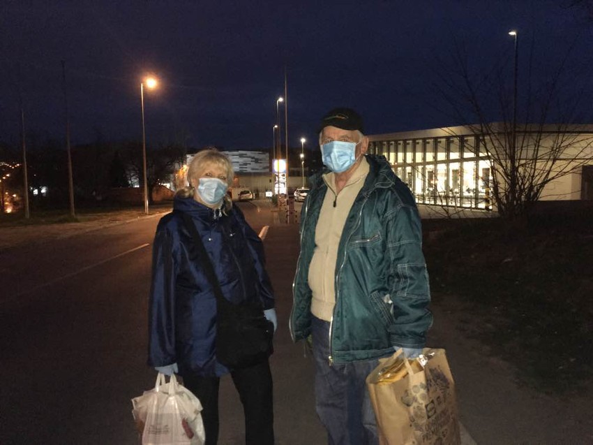 Branka B. i Milan B. njen suprug