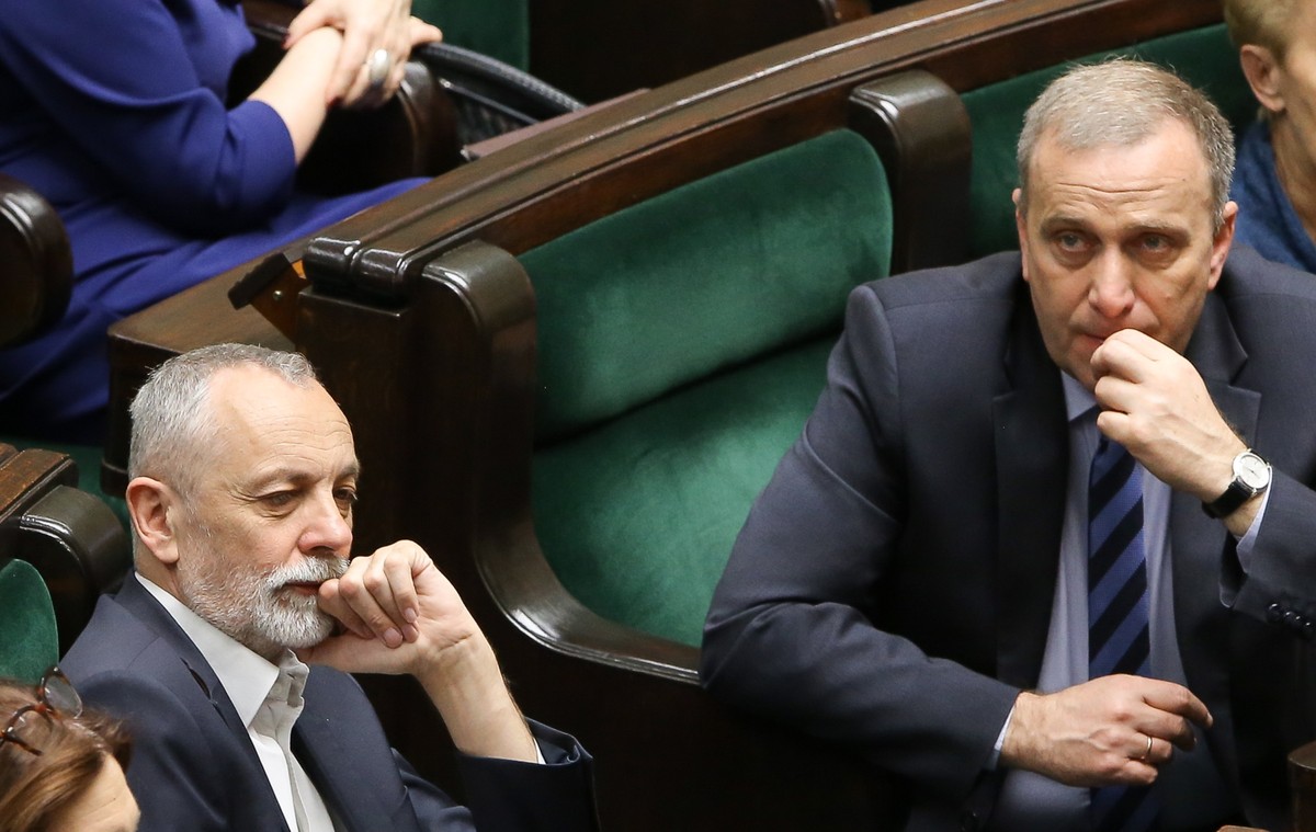 Rafał Grupiński i Grzegorz Schetyna PAP/Paweł Supernak