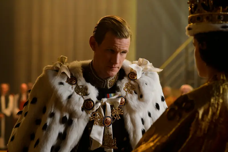 Scena koronacji królowej Elżbiety w serialu &quot;The Crown&quot;