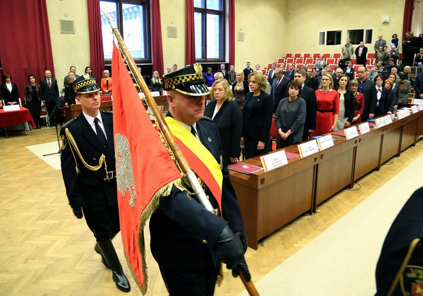 Pierwsze posiedzenie Rady Miasta w Warszawie