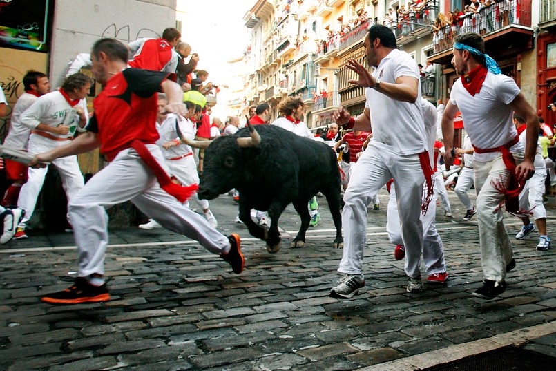 Zamiast byków z hodowli Cebada Gago, po raz pierwszy w historii San Fermin wypuszczono zwierzęta z hodowli Vadefresno