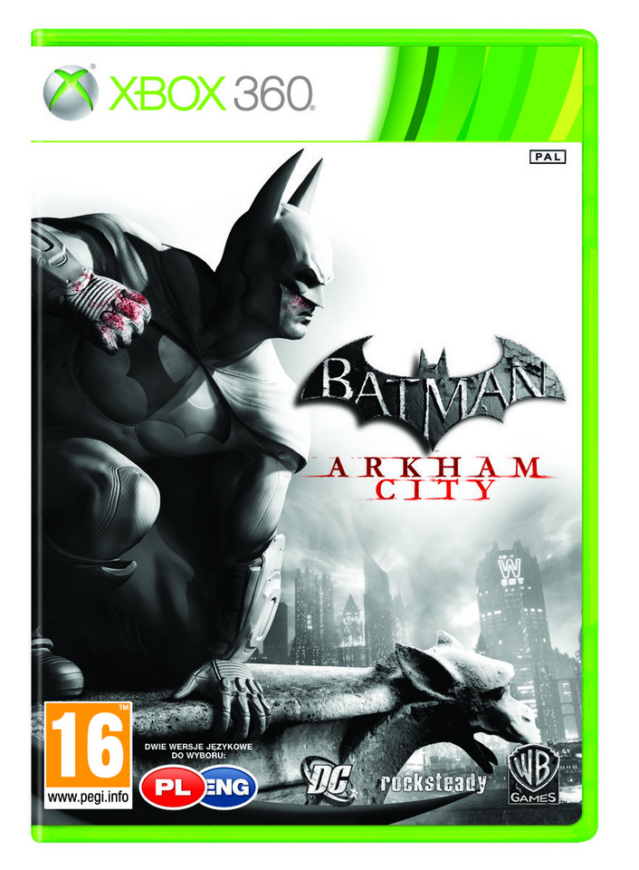Okładka gry "Batman: Arkham City"