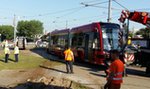 Tramwaj wbił się w słup. Pędził po mieście bez motorniczego!