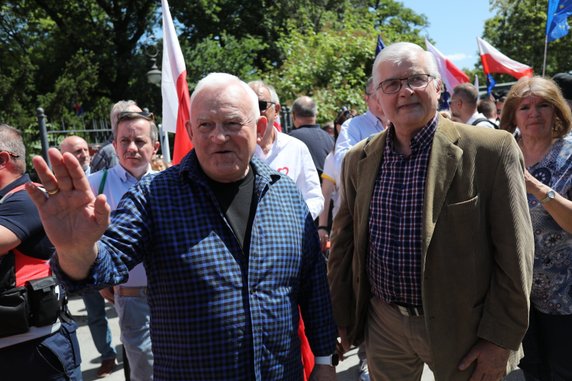 Leszek Miller i Włodzimierz Cimoszewicz