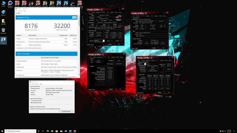 Podkręcony AMD Ryzen 3 5300G w benchmarkach