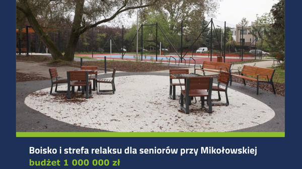 Boisko i strefa mieszkańców przy ul. Mikołowskiej powstały w ramach realizacji projektów WBO.