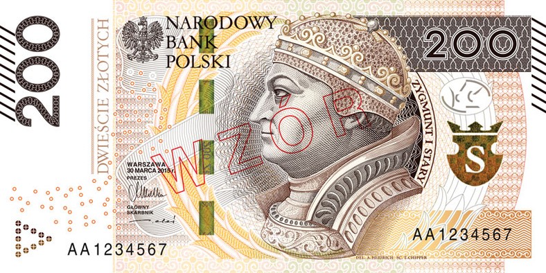 banknot 200zł