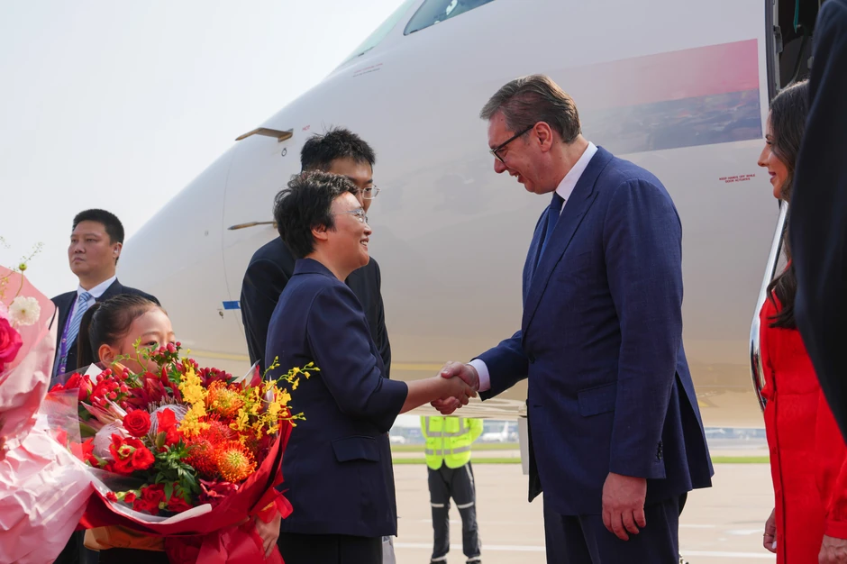 Aleksandar Vučić u Kini