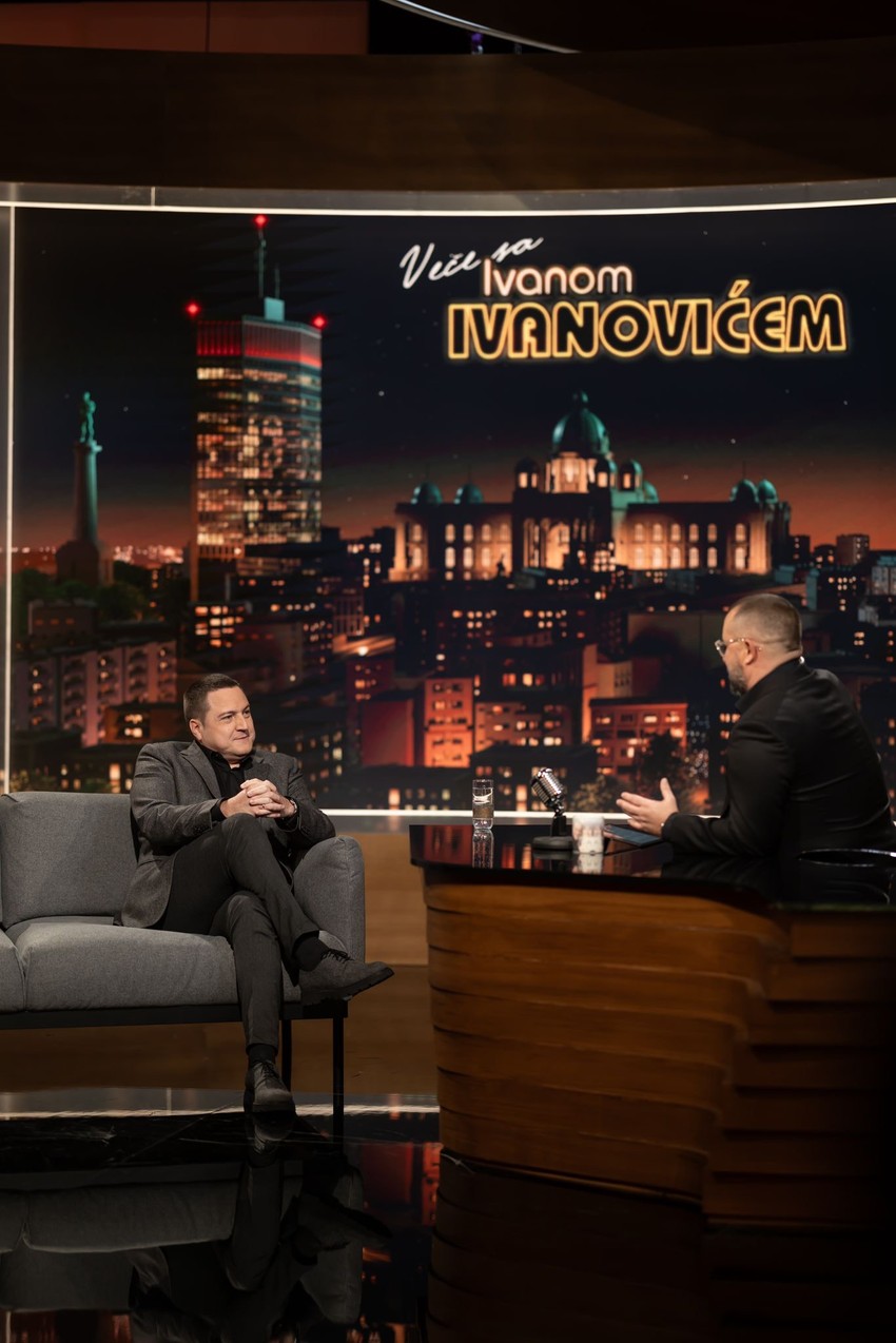 Veče sa Ivanom Ivanovićem, gost Branko Ružić