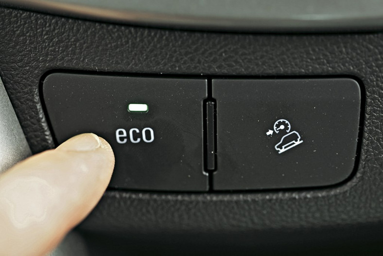 Chevrolet Trax, przycisk ECO