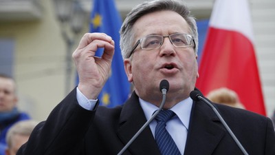 Prezydent Bronisław Komorowski