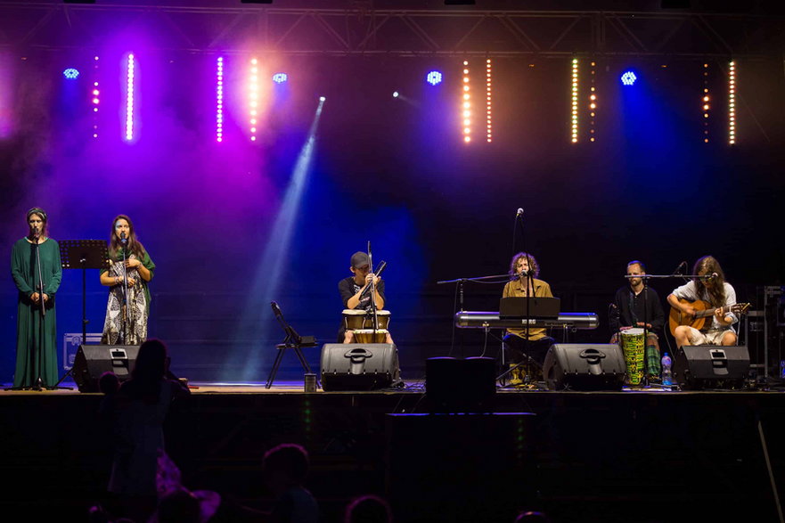 Leśny festiwal wspierający akcję odbył się latem w miejscowości Kąty, fot. Izabela Gryz