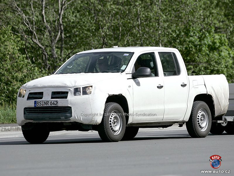 Zdjęcia szpiegowskie: Pick-up Volkswagen Robust w przygotowaniu