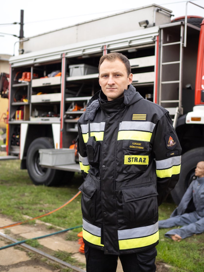 Łukasz Górczyński, rzecznik straży pożarnej